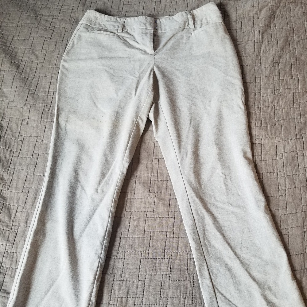 Gray dress pants
